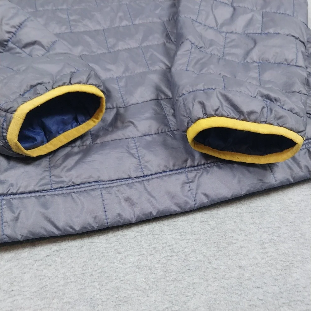 Patagonia Pullover Womens Large Gray Nano Puff Bivy Hoody Quilted 84196 Jacket
